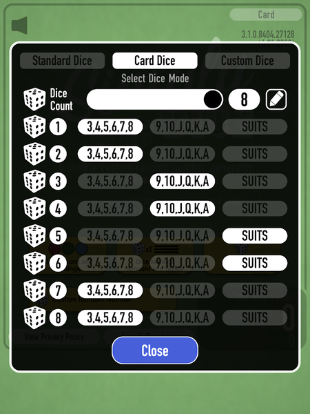 Simply Dice - عکس برنامه موبایلی اندروید