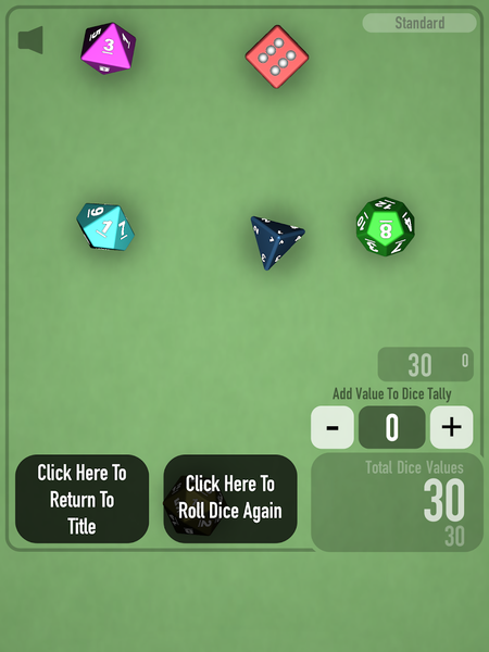 Simply Dice - عکس برنامه موبایلی اندروید