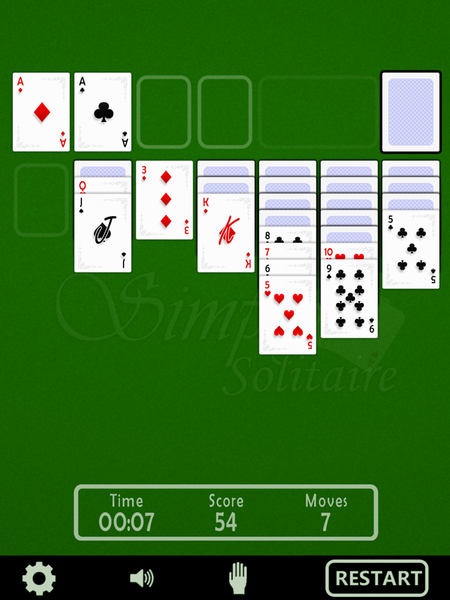 Simply Solitaire - عکس برنامه موبایلی اندروید