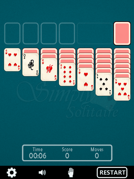 Simply Solitaire - عکس برنامه موبایلی اندروید