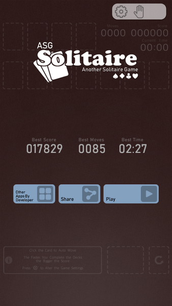 Solitaire - ASG - Gameplay image of android game