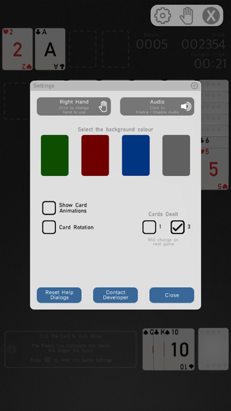 Solitaire - ASG - عکس بازی موبایلی اندروید