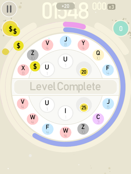 WordWheel - عکس بازی موبایلی اندروید