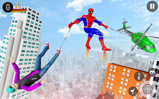 Spider Rope Superhero Man Game - Image screenshot of android app