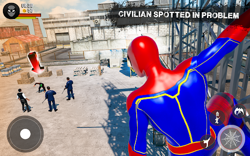 Spider Rope Superhero Man Game - Image screenshot of android app