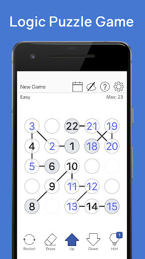 Number Chain - Logic Puzzle - عکس بازی موبایلی اندروید