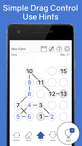 Number Chain - Logic Puzzle - عکس بازی موبایلی اندروید