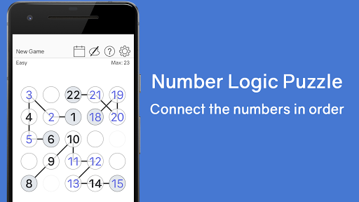 Number Chain - Logic Puzzle - عکس بازی موبایلی اندروید
