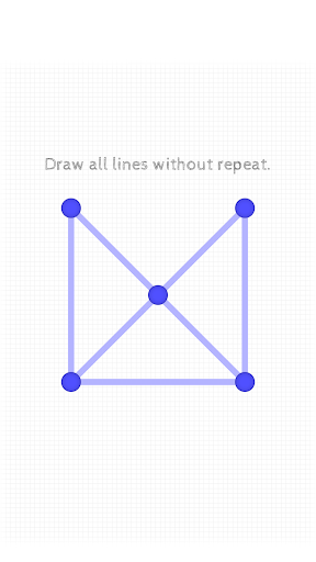One touch Drawing - Gameplay image of android game