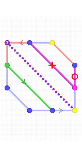 One touch Drawing - Gameplay image of android game