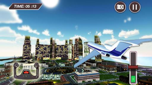 City Pilot Airplane Flight Simulator Game 2017 - Gameplay image of android game