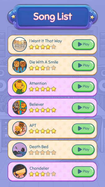 Cat Band: Live Concert - Gameplay image of android game