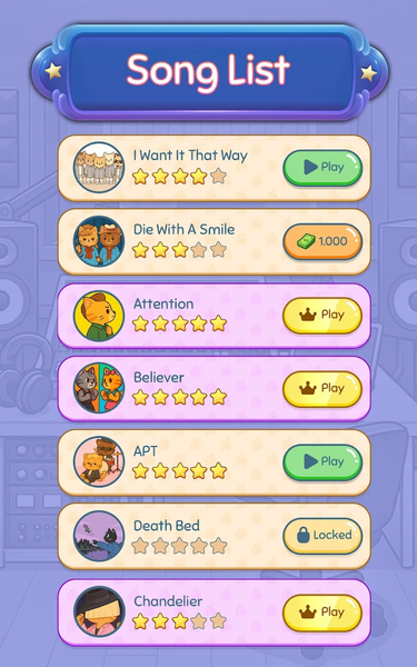 Cat Band: Live Concert - Gameplay image of android game