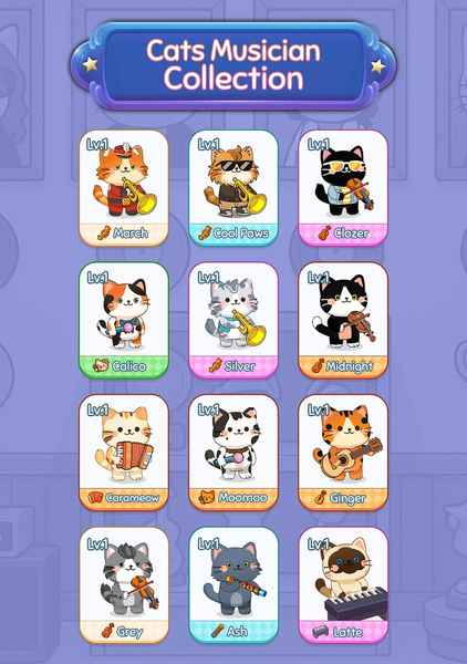 Cat Band: Live Concert - Gameplay image of android game