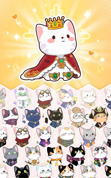 The Singing Cats - Idle Gacha - Gameplay image of android game