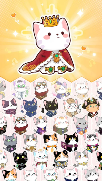 The Singing Cats - Idle Gacha - Gameplay image of android game