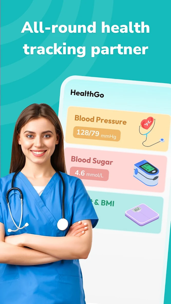 HealthGo-Your health partner - عکس برنامه موبایلی اندروید