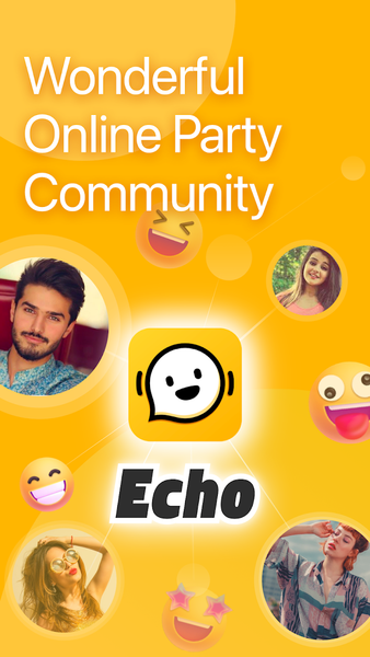 Echo: Live Voice Chat Room APP - عکس برنامه موبایلی اندروید