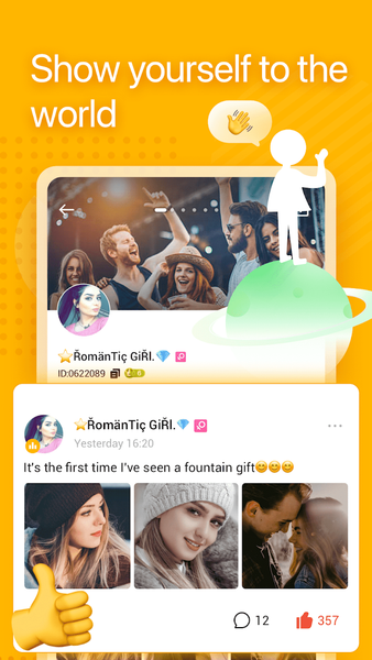 Echo: Live Voice Chat Room APP - عکس برنامه موبایلی اندروید