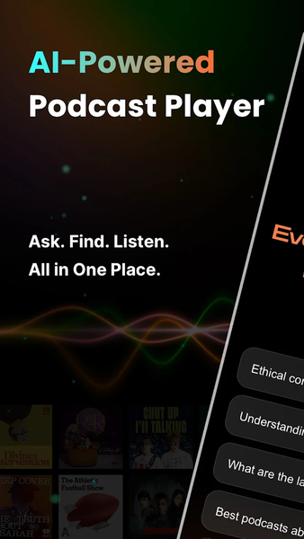 CastFox - AI Podcast Agent - عکس برنامه موبایلی اندروید