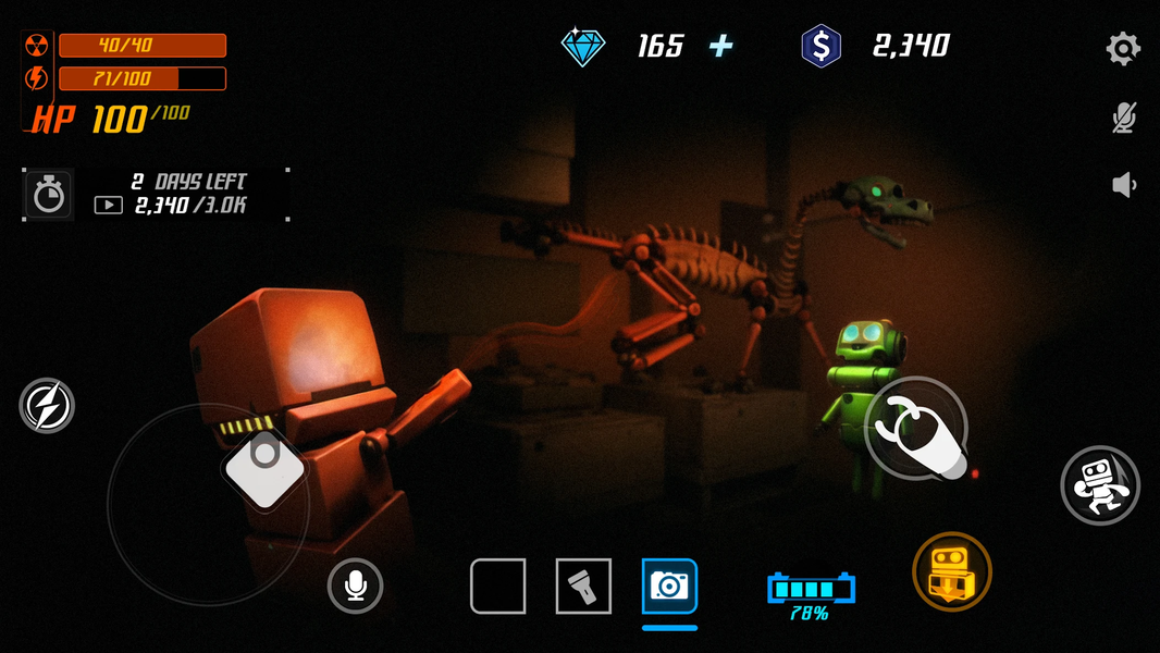 RE‑BOT Multiplayer Mobile Game - Gameplay image of android game