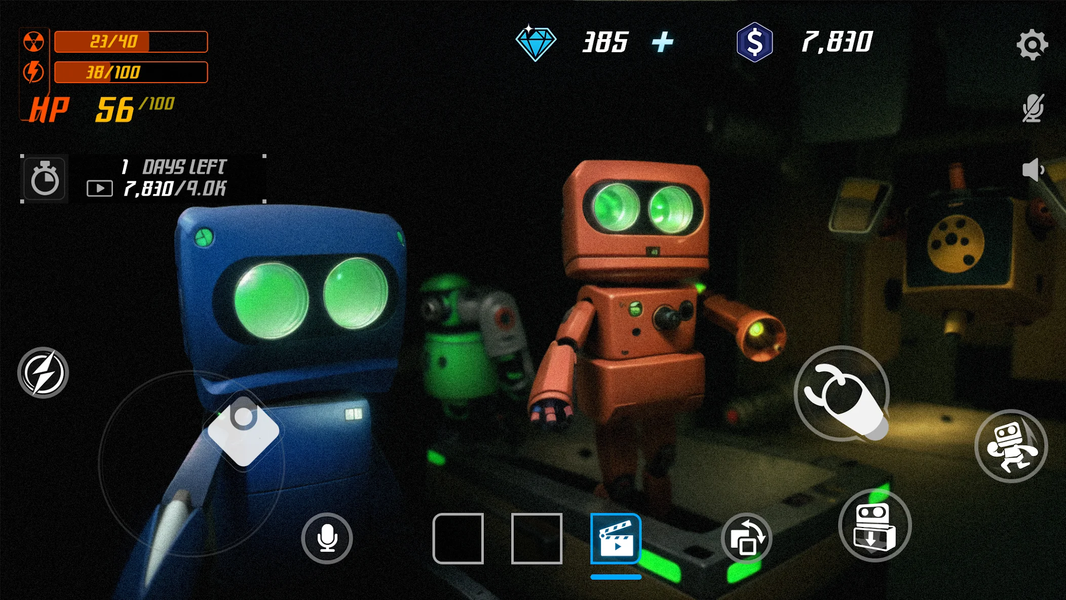 RE‑BOT Multiplayer Mobile Game - Gameplay image of android game