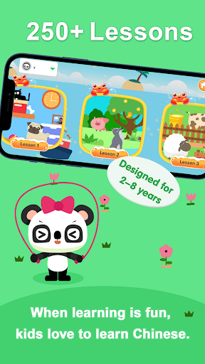 Kids Learn Chinese - Panda Hut - Image screenshot of android app