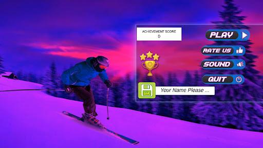 Extreme Snow Skater:Skateboard - Gameplay image of android game