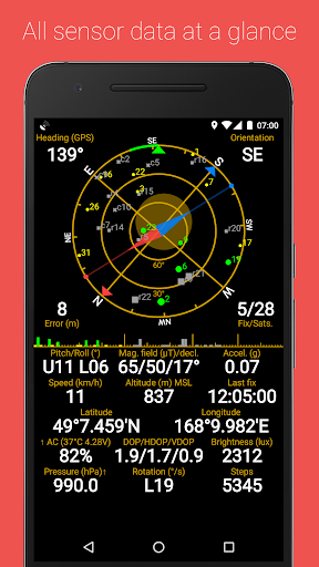 GPS Status & Toolbox - عکس برنامه موبایلی اندروید
