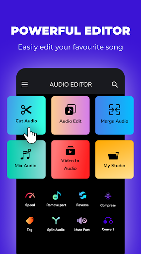 Audio Editor - Audio Trimmer - Image screenshot of android app