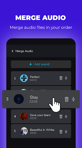 Audio Editor - Audio Trimmer - عکس برنامه موبایلی اندروید