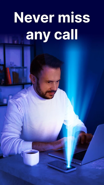 Flashlight app - Flash Alert - Image screenshot of android app