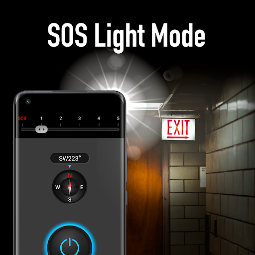 Flashlight App - LumiTorch - Image screenshot of android app