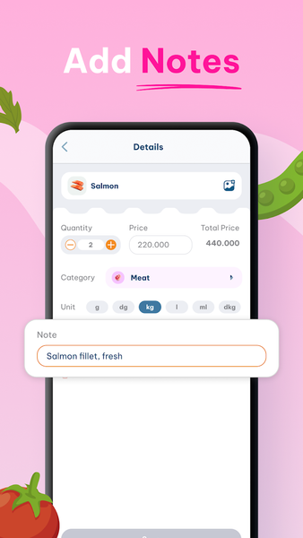 Grocery List - Shopping List - Image screenshot of android app