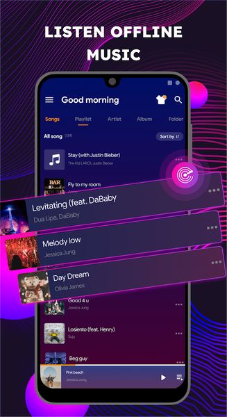 Music Player - MP3 player - Image screenshot of android app