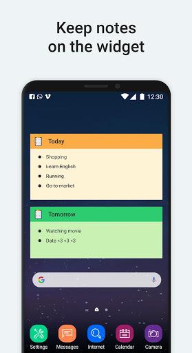 Notes - Notebook, Notepad - Image screenshot of android app