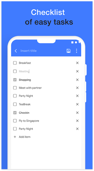 Simple notes - minimalist - Image screenshot of android app