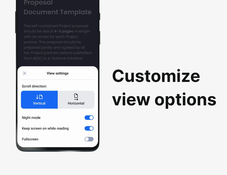 PDF Reader App - PixPDF - عکس برنامه موبایلی اندروید