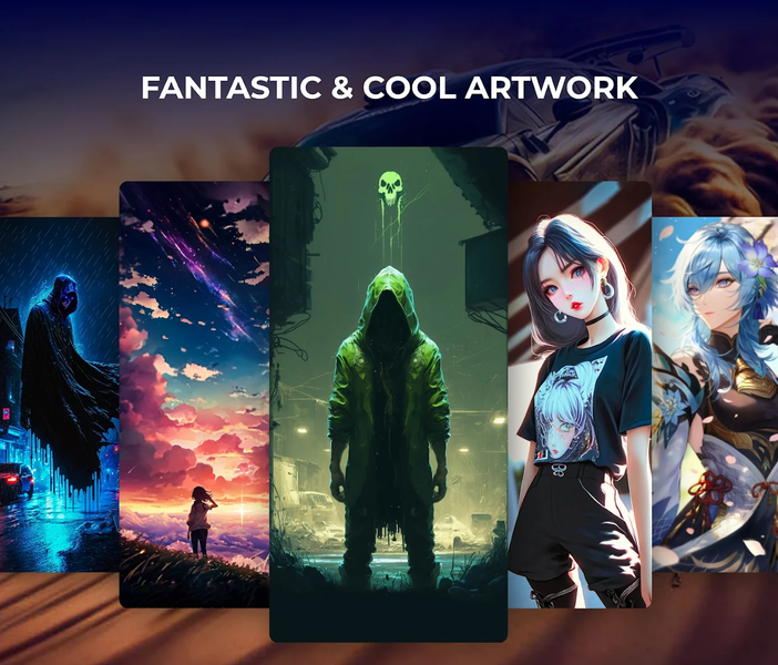 Wallpapers - ۴K Wallpapers - عکس برنامه موبایلی اندروید