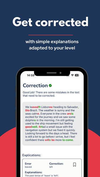 Write Better - Lorelingo - عکس برنامه موبایلی اندروید