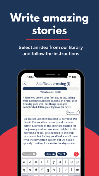 Write Better - Lorelingo - Image screenshot of android app