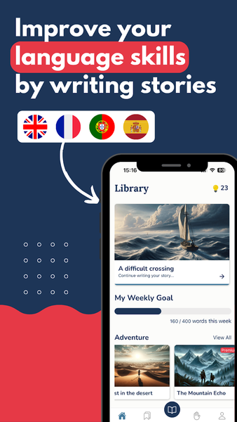 Write Better - Lorelingo - Image screenshot of android app