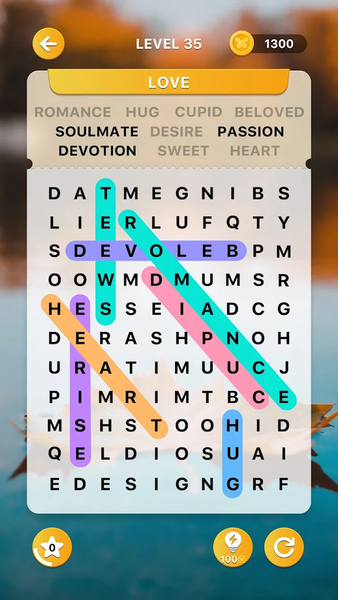 Peace Word Search - عکس بازی موبایلی اندروید