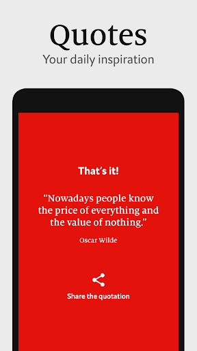 Espresso from The Economist - Image screenshot of android app