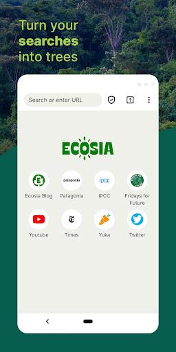 Ecosia: Browse to plant trees. - عکس برنامه موبایلی اندروید