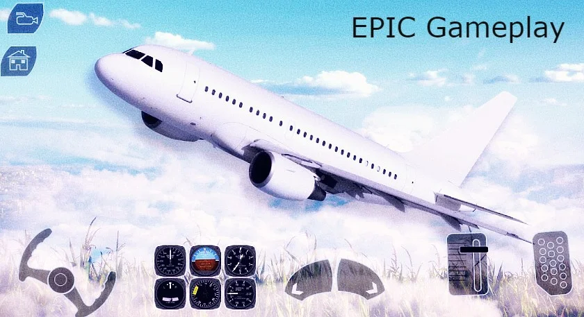 AERO Flight Simulator ۲۰۲۲ - عکس بازی موبایلی اندروید