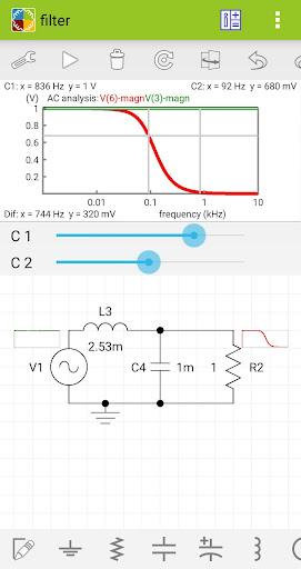 Electric Circuit Studio - عکس برنامه موبایلی اندروید