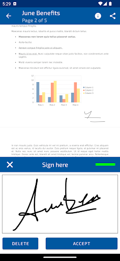 Sign PDF Documents SIGNply - Image screenshot of android app