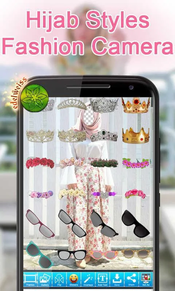 Hijab Styles Fashion Camera - عکس برنامه موبایلی اندروید