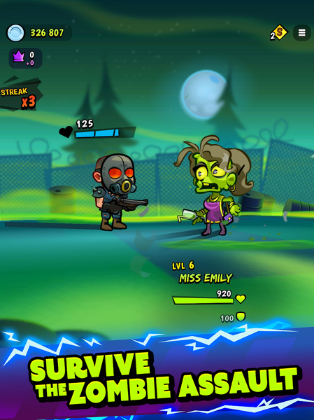 Zombie Clicker - Gameplay image of android game